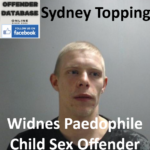 Sydney Topping Widnes Paedophile Child Sex Offender