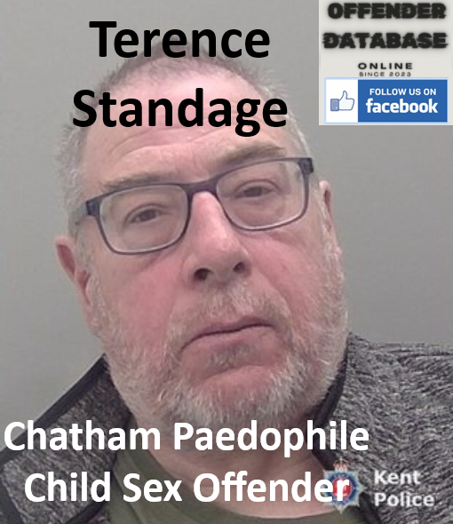 Terence Standage Chatham Paedophile Child Sex Offender