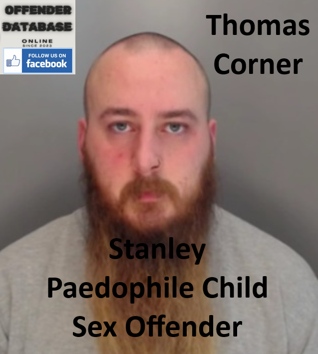 Thomas Corner Stanley Paedophile Child Sex Offender