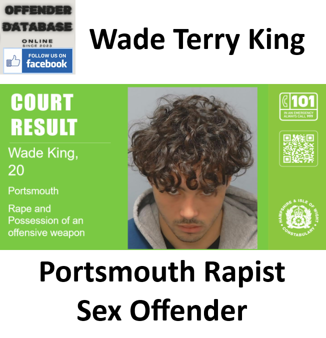 Wade Terry King Portsmouth Rapist Sex Offender Wade Terry King Portsmouth Rapist Sex Offender