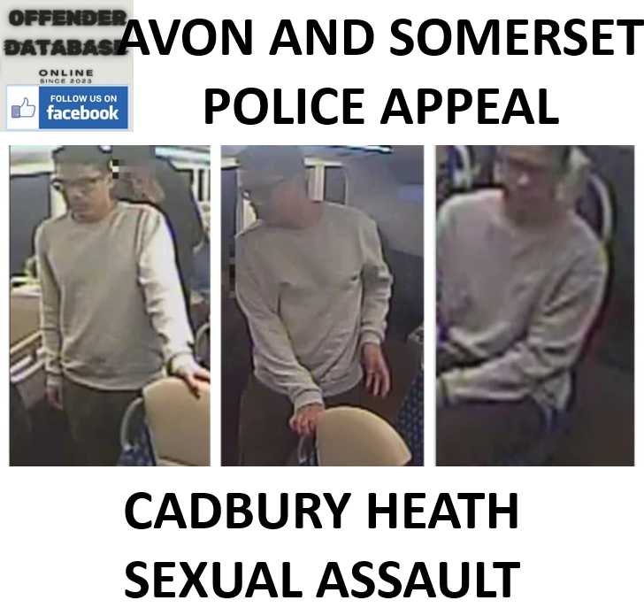 AVON AND SOMERSET POLICE APPEAL - CADBURY HEATH SEXUAL ASSAULT AVON AND SOMERSET POLICE APPEAL - CADBURY HEATH SEXUAL ASSAULT