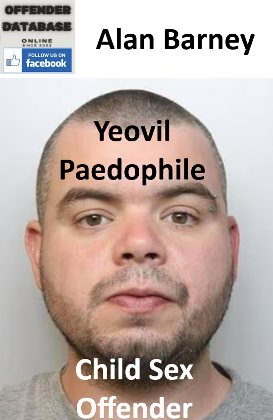 Alan Barney Yeovil Paedophile Child Sex Offender