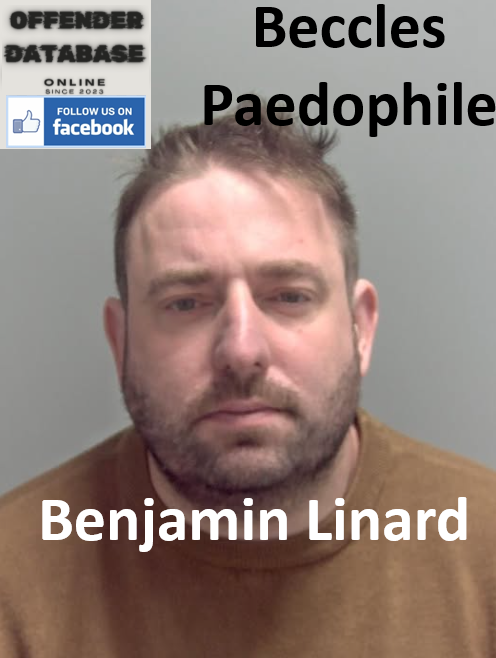 Benjamin Linard Beccles Paedophile Child Sex Offender