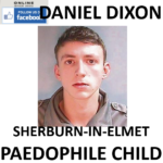 CALVIN DANIEL DIXON SHERBURN-IN-ELMET PAEDOPHILE CHILD SEX OFFENDER