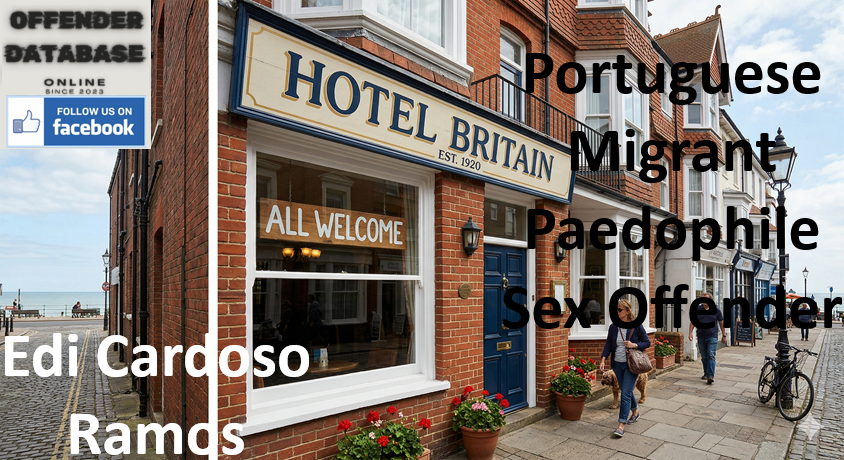Edi Cardoso Ramos Portuguese Migrant Paedophile Sex Offender Edi Cardoso Ramos Portuguese Migrant Paedophile Sex Offender