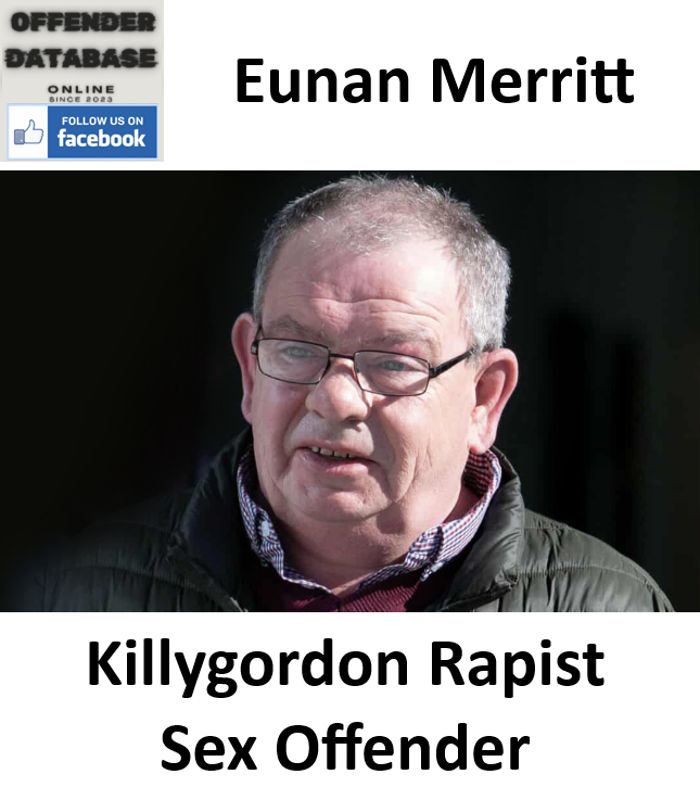 Eunan Merritt Killygordon Rapist Sex Offender