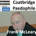 Frank McLeary Coatbridge Paedophile Child Sex Offender
