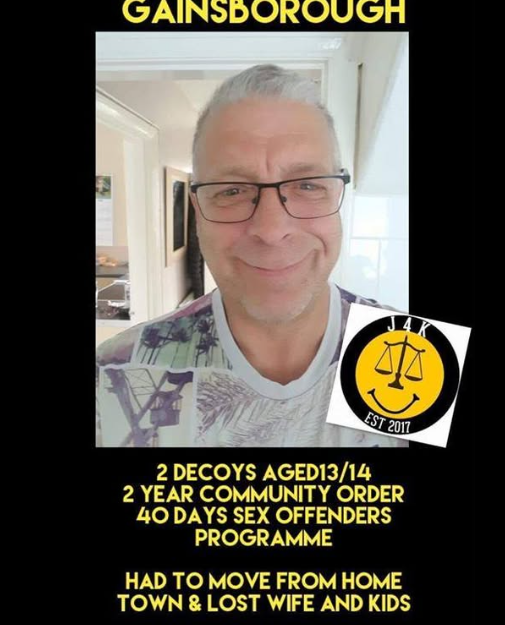 Gary Neville Gainsborough Paedophile Child Sex Offender