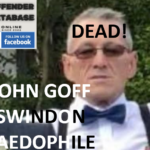 JOHN GOFF SWINDON PAEDOPHILE DEATH BY SUICIDE