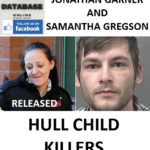 JONATHAN GARNER AND SAMANTHA GREGSON HULL CHILD KILLERS