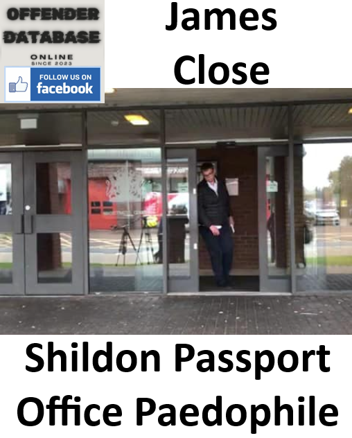 James Close Shildon Passport Office Paedophile