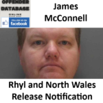 James McConnell Rhyl and North Wales Release Notification