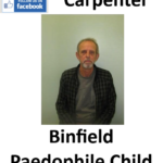 John Carpenter Binfield Paedophile Child Sex Offender