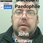 John Conway Blackburn Paedophile SHPO Breach