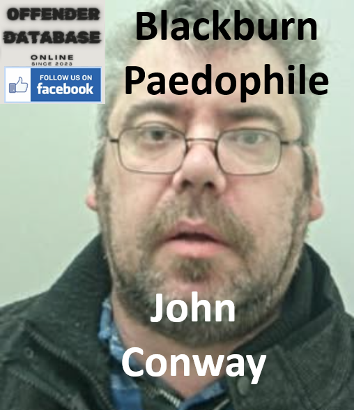 John Conway Blackburn Paedophile SHPO Breach