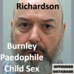 Jonathan Keith Richardson Burnley Paedophile Child Sex Offender