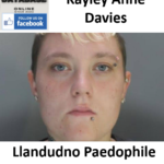 Kayley Anne Davies Llandudno Paedophile Child Sex Offender