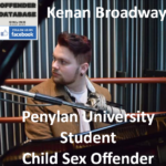 Kenan Broadway Penylan University Student Child Sex Offender