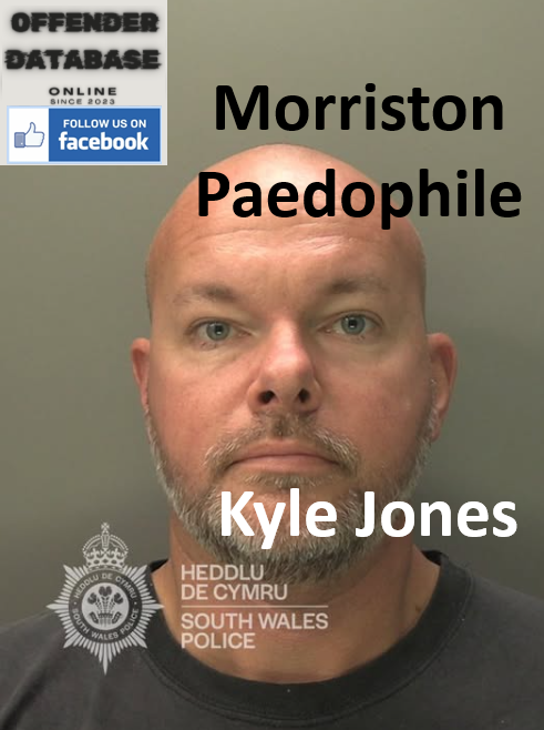 Kyle Jones Morriston Paedophile Child Sex Offender