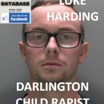 LUKE HARDING DARLINGTON CHILD RAPIST