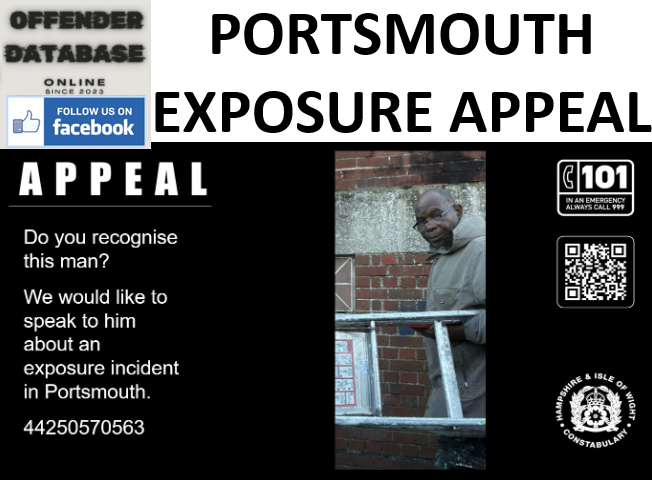 POLICE WANTED - PORTSMOUTH EXPOSURE APPEAL