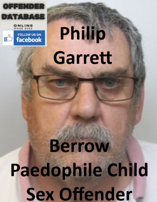 Philip Garrett Berrow Paedophile Child Sex Offender