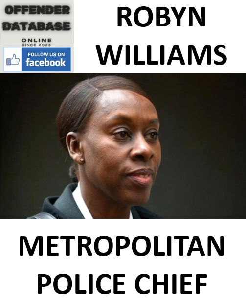 ROBYN WILLIAMS SUTTON METROPOLITAN POLICE CHIEF ROBYN WILLIAMS SUTTON METROPOLITAN POLICE CHIEF