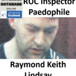 Raymond Keith Lindsay Dungannon RUC Inspector Child Sex Offender