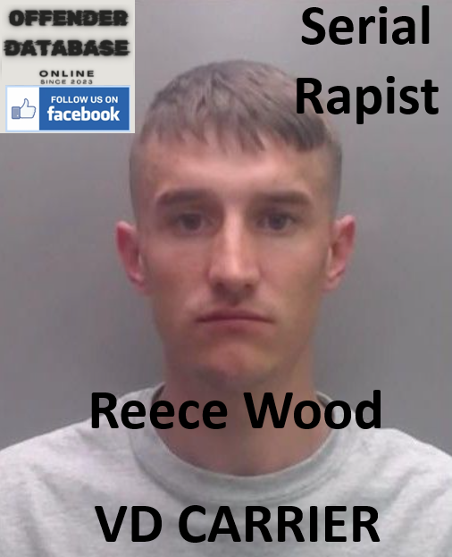 Reece Wood Durham Serial Rapist VD Carrier