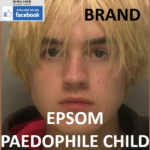 SCOTT BRAND EPSOM PAEDOPHILE CHILD SEX OFFENDER