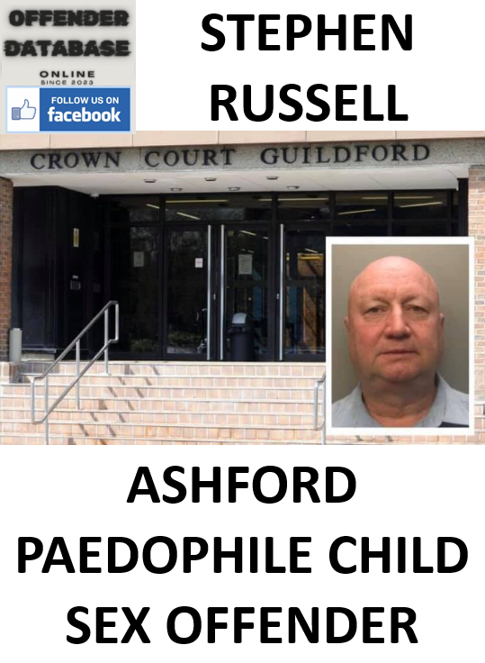 STEPHEN RUSSELL ASHFORD PAEDOPHILE CHILD SEX OFFENDER