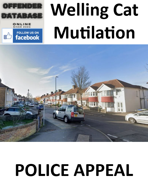 The Investigation into the Welling Cat Mutilation - POLICE APPEAL