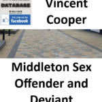 Vincent Cooper Middleton Sex Offender and Deviant