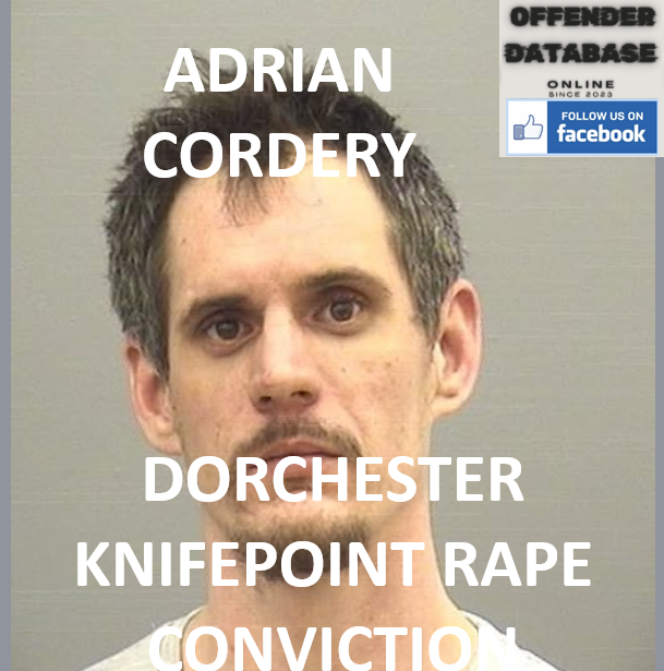 ADRIAN CORDERY DORCHESTER KNIFEPOINT RAPE CONVICTION