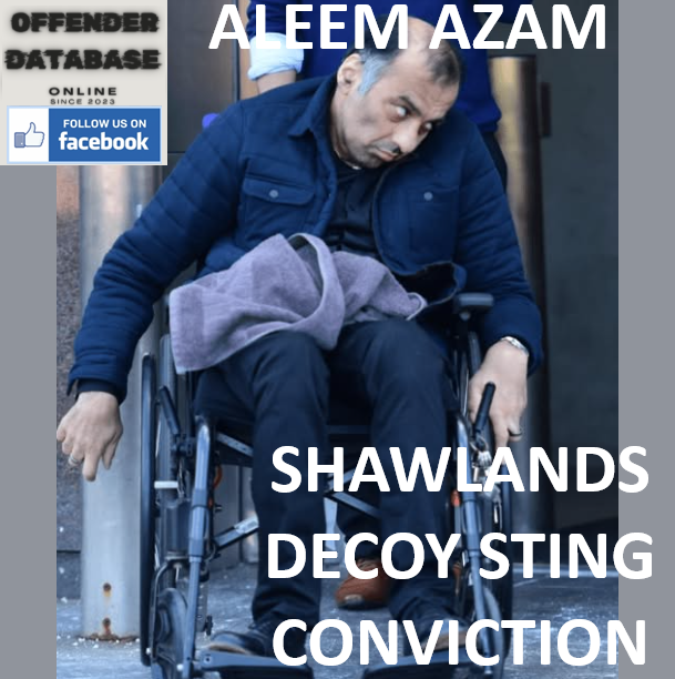 ALEEM AZAM SHAWLANDS DECOY STING CONVICTION