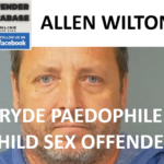 ALLEN WILTON RYDE PAEDOPHILE CHILD SEX OFFENDER