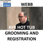 ANDREW WEBB AYR HOT TUB GROOMING AND REGISTRATION BREACH