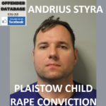 ANDRIUS STYRA PLAISTOW CHILD RAPE CONVICTION