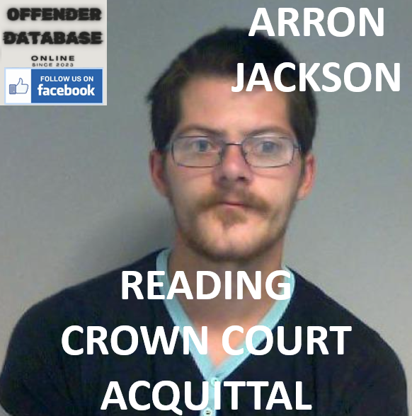ARRON JACKSON READING CROWN COURT ACQUITTAL