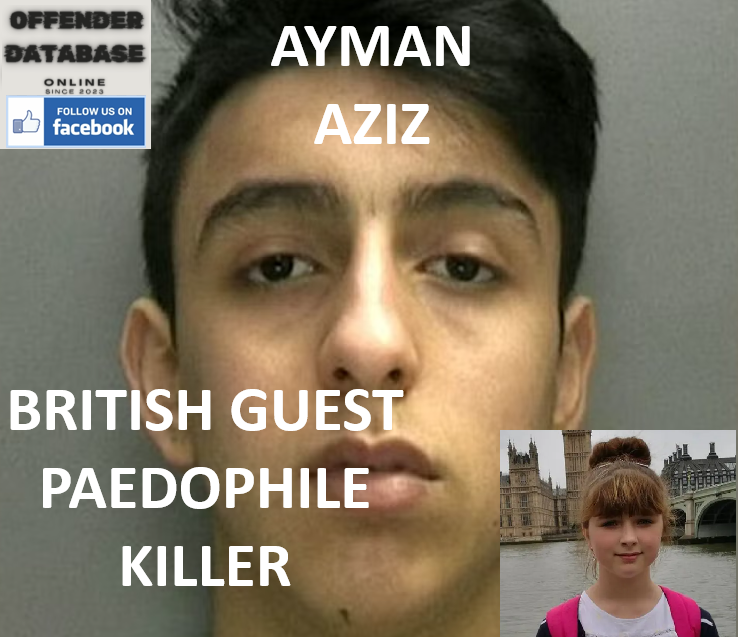 AYMAN AZIZ WOLVERHAMPTON RAPE AND MURDER PAEDOPHILE