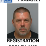 BARRY FRADGLEY REGISTRATION BREACH AND INCARCERATION