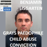 BENJAMIN LISGARTEN GRAYS PAEDOPHILE CHILD ABUSE CONVICTION