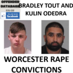 BRADLEY TOUT AND KULIN ODEDRA WORCESTER RAPE CONVICTIONS