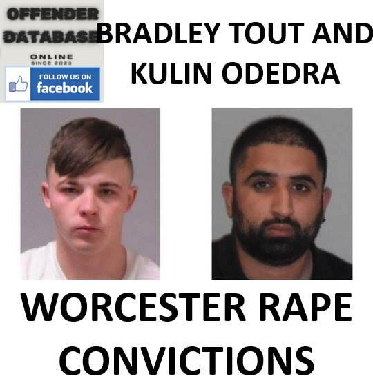 BRADLEY TOUT AND KULIN ODEDRA WORCESTER RAPE CONVICTIONS