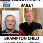 CANON ROBERT BAILEY BRAMPTON CHILD ABUSE CONVICTION