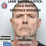 CARL JONES SALFORD SERIAL CHILD RAPE APPEAL UPDATE