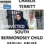 CHARLIE TERRITT SOUTH BERMONDSEY CHILD SEXUAL ABUSE CONVICTION