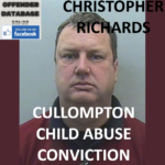 CHRISTOPHER RICHARDS CULLOMPTON CHILD ABUSE CONVICTION