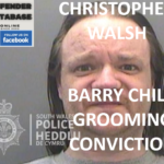 CHRISTOPHER WALSH BARRY CHILD GROOMING CONVICTION