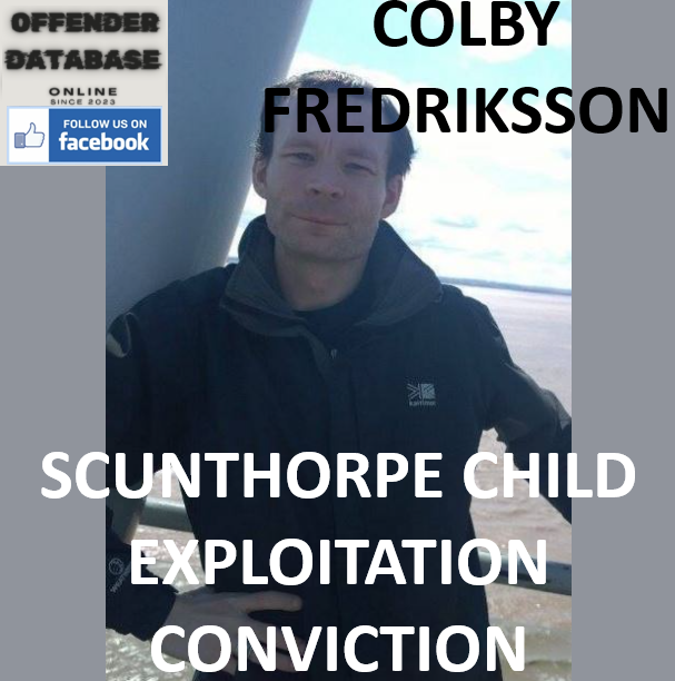 COLBY FREDRIKSSON SCUNTHORPE CHILD EXPLOITATION CONVICTION